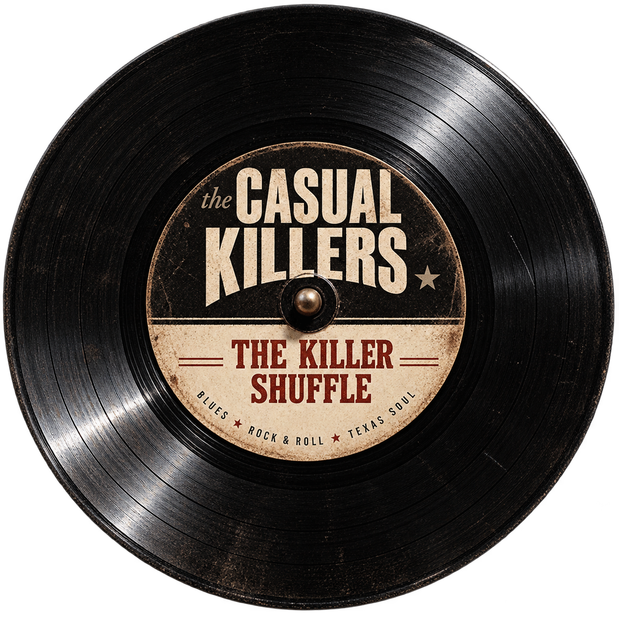 The Killer Shuffle record graphic